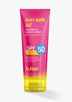 sun safe AF sunscreen lotion