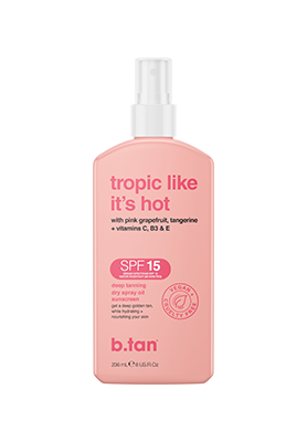 tropic like it's hot... SPF15 tanning oil