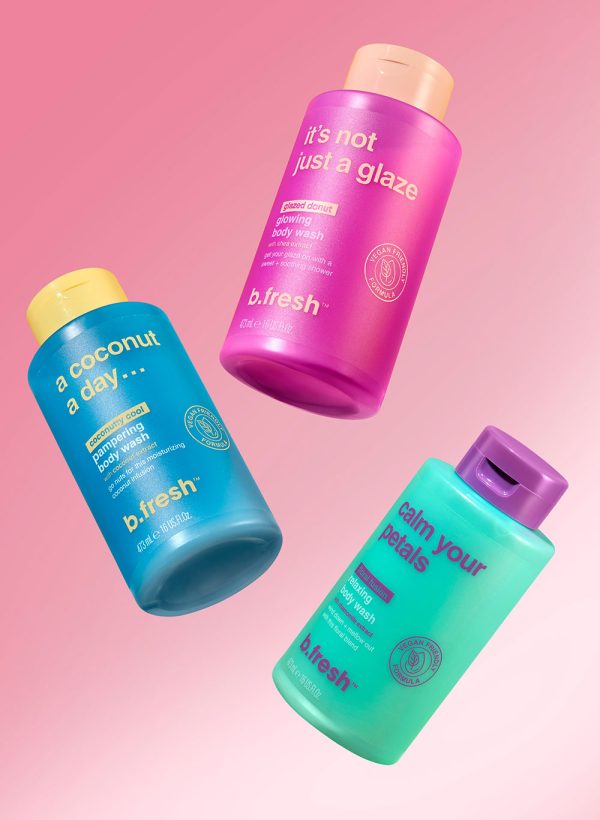 3 b.fresh body washes