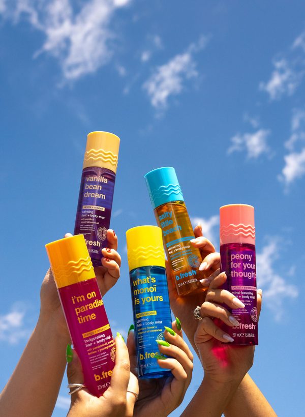 b.fresh hair and body mists