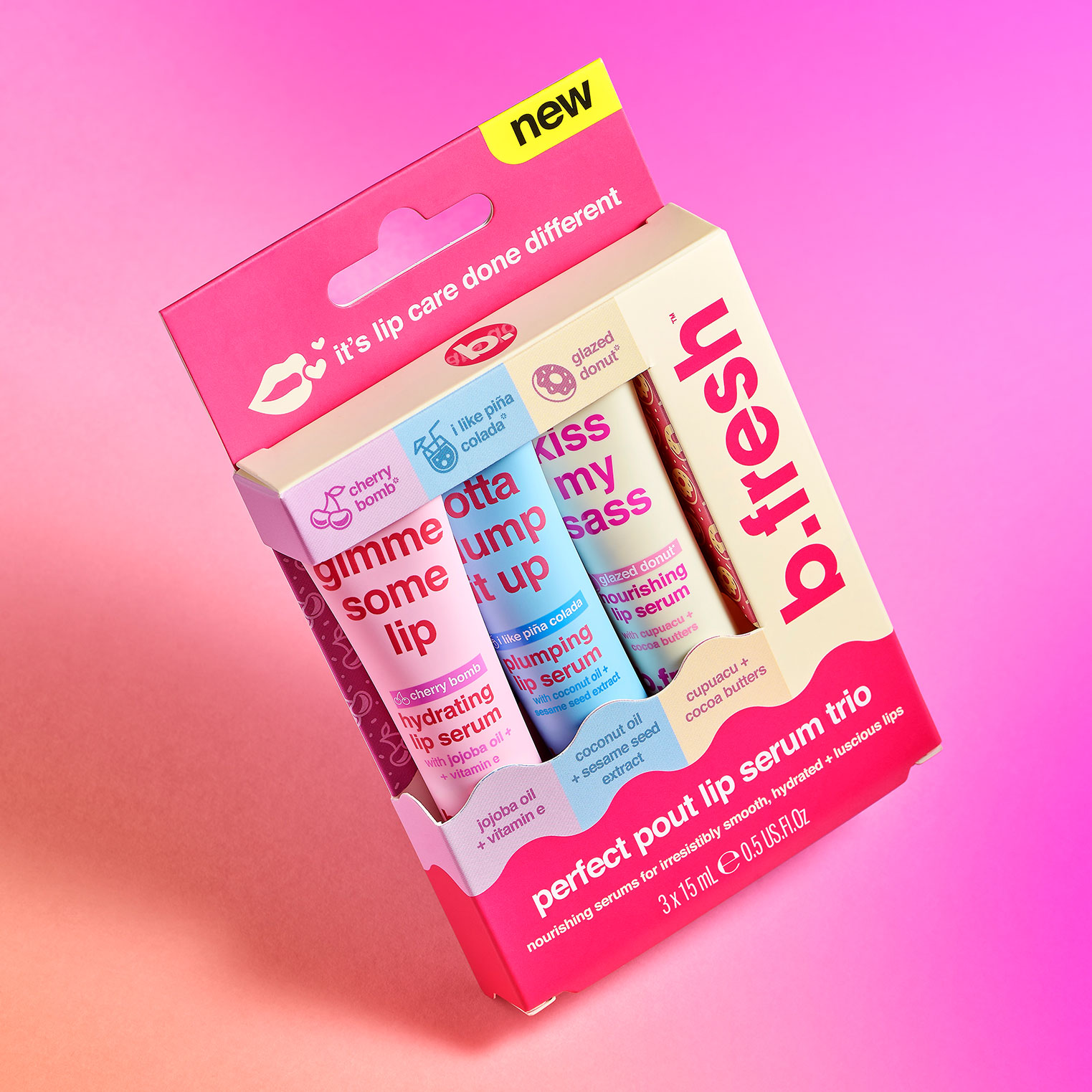 b.fresh lip serum trio